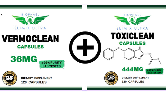 Pack Antiparasitaire Double Spectre : Toxiclean + Vermoclean